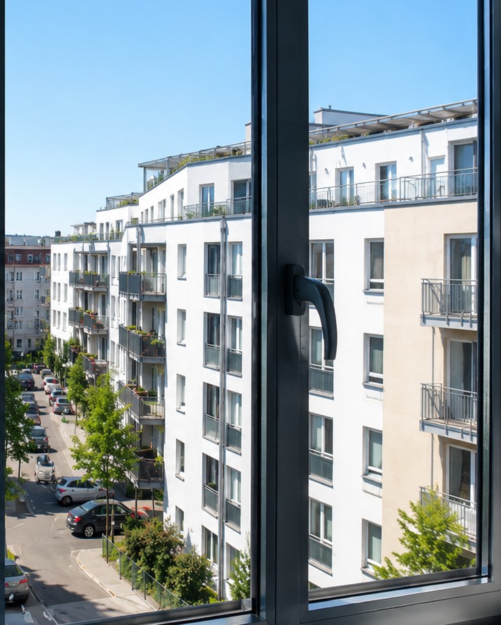 Glasreinigung nachher